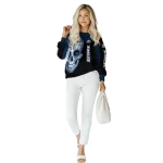 georgia southern eagles sugar skull blue black hoodie best selling