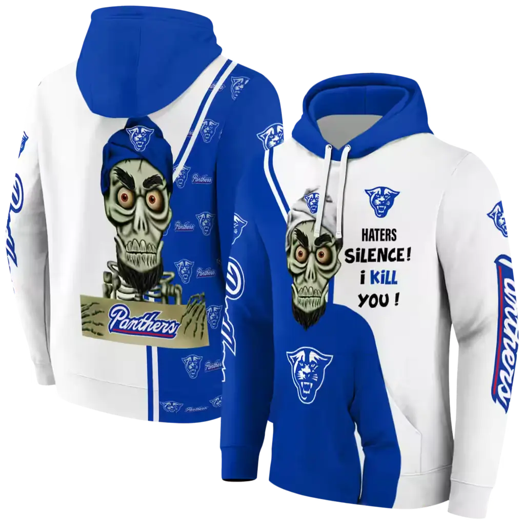 georgia state panthers achmed skull blue hoodie fashion forward georgia state panthers achmed skull blue hoodie fashion forward