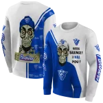 georgia state panthers achmed skull blue hoodie best selling