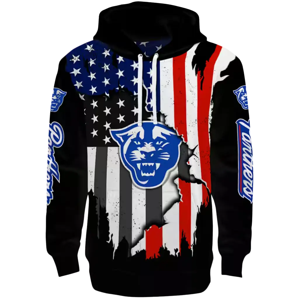 georgia state panthers american pride black hoodie best selling georgia state panthers american pride black hoodie best selling