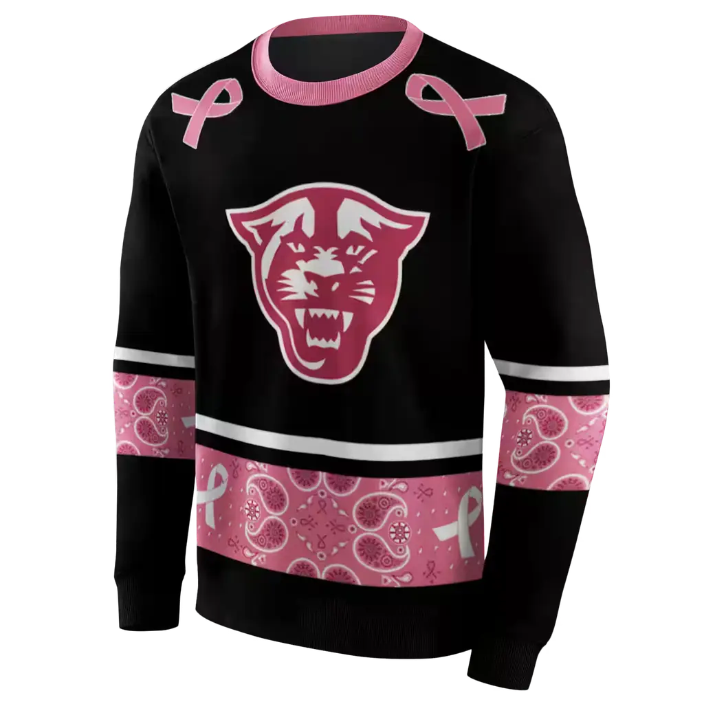 georgia state panthers awareness ribbon black pink hoodie new arrival georgia state panthers awareness ribbon black pink hoodie new arrival