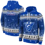 georgia state panthers christmas trees blue hoodie best selling