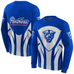 georgia state panthers concentric lines blue black hoodie best selling