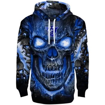 georgia state panthers demonic skull blue black hoodie best selling
