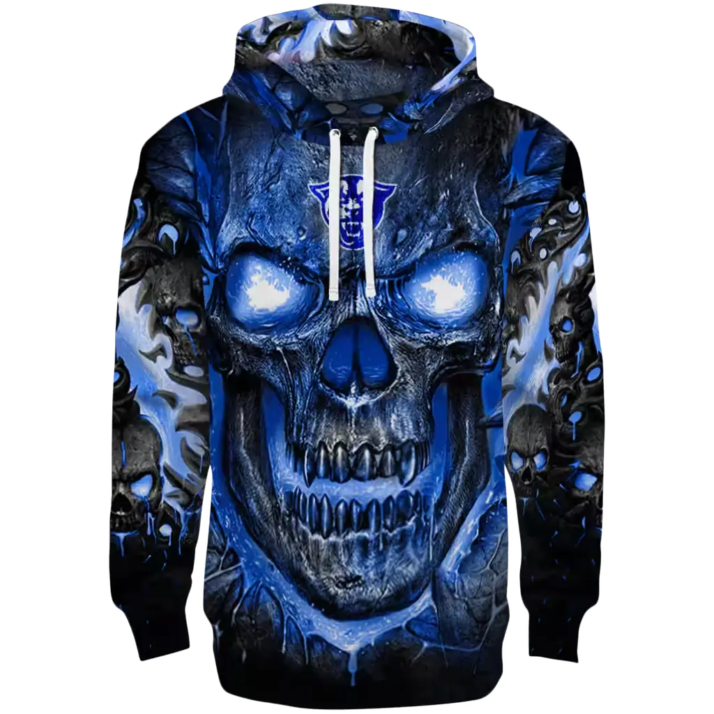 georgia state panthers demonic skull blue black hoodie best selling georgia state panthers demonic skull blue black hoodie best selling