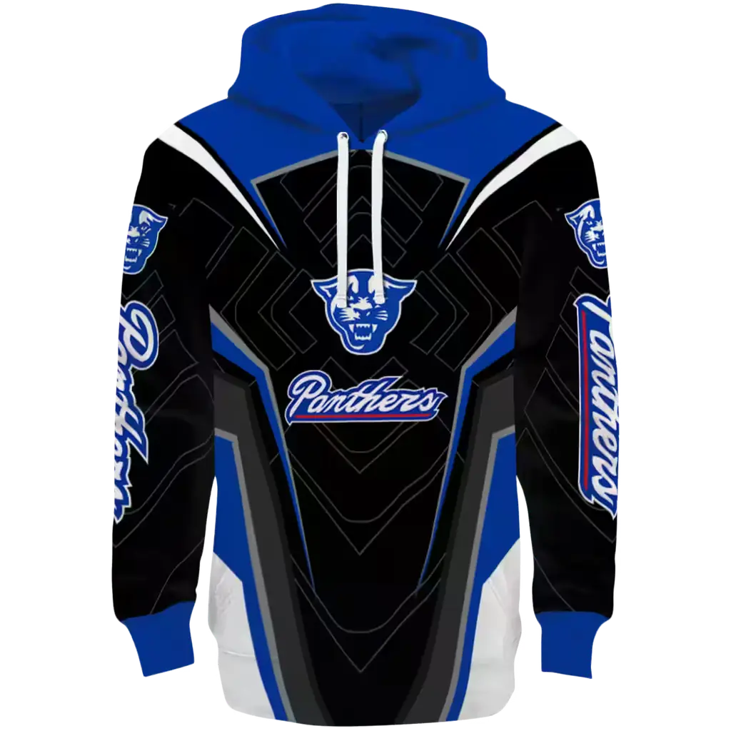 georgia state panthers futuristic pattern blue black hoodie best selling georgia state panthers futuristic pattern blue black hoodie best selling