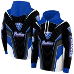 georgia state panthers futuristic pattern blue black hoodie best selling
