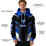 georgia state panthers futuristic pattern blue black hoodie best selling