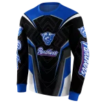 georgia state panthers futuristic pattern blue black hoodie best selling