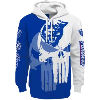 georgia state panthers graphic punisher blue white hoodie best selling