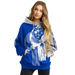 georgia state panthers graphic punisher blue white hoodie best selling
