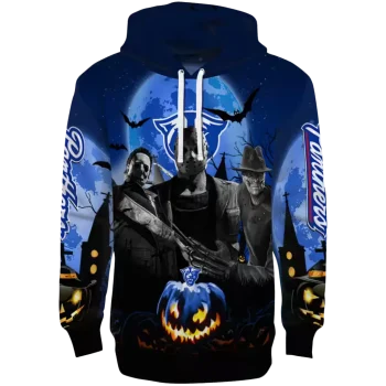 georgia state panthers halloween vibes blue black hoodie best selling
