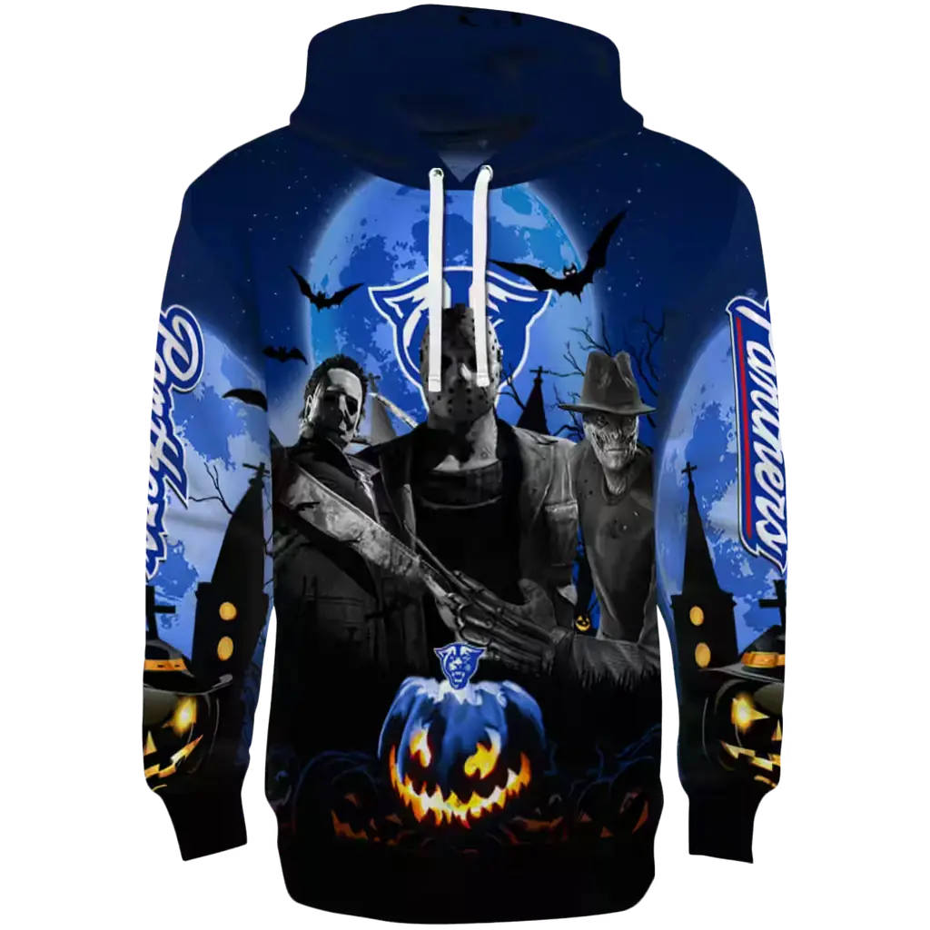 georgia state panthers halloween vibes blue black hoodie best selling georgia state panthers halloween vibes blue black hoodie best selling