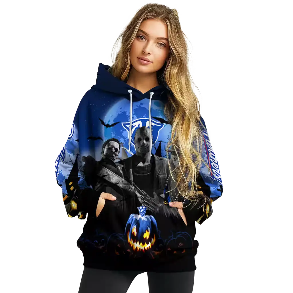 georgia state panthers halloween vibes blue black hoodie high quality georgia state panthers halloween vibes blue black hoodie high quality