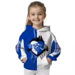 georgia state panthers heartbeat graphic blue hoodie best selling