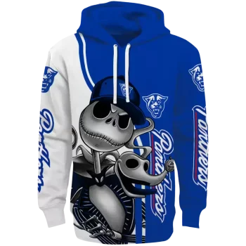 georgia state panthers jack skellington blue hoodie best selling