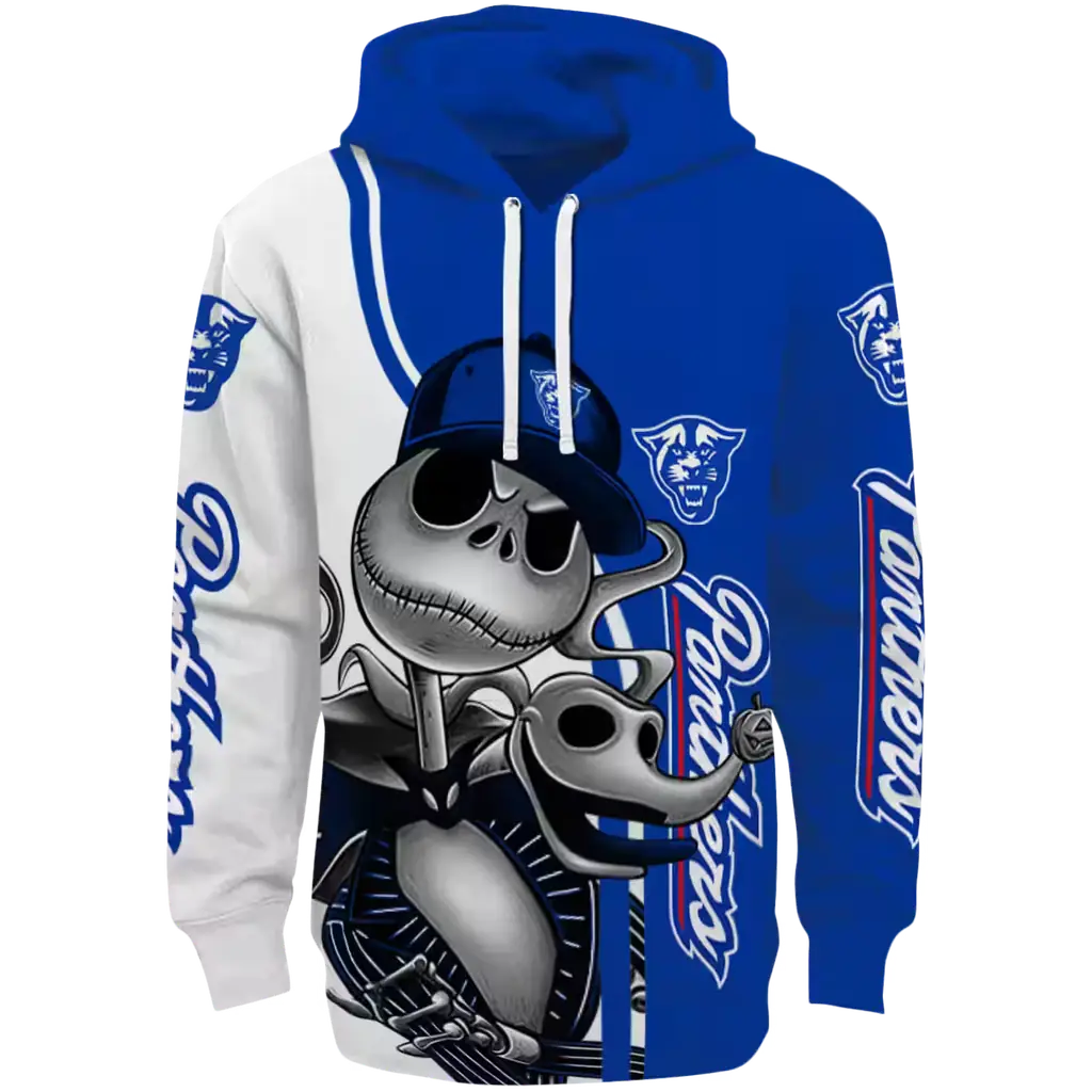 georgia state panthers jack skellington blue hoodie best selling georgia state panthers jack skellington blue hoodie best selling