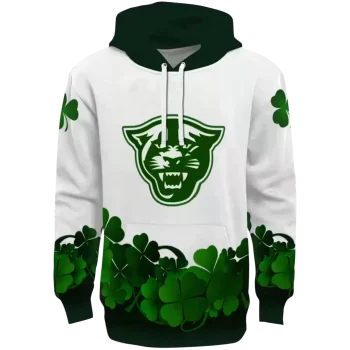 georgia state panthers lucky motif white green hoodie best selling