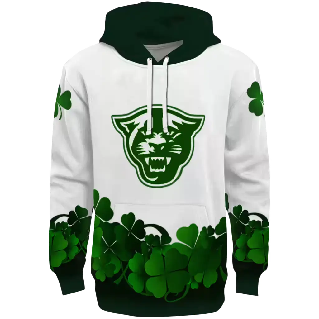 georgia state panthers lucky motif white green hoodie best selling georgia state panthers lucky motif white green hoodie best selling