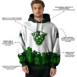 georgia state panthers lucky motif white green hoodie best selling