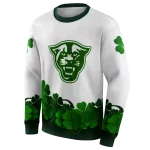 georgia state panthers lucky motif white green hoodie best selling