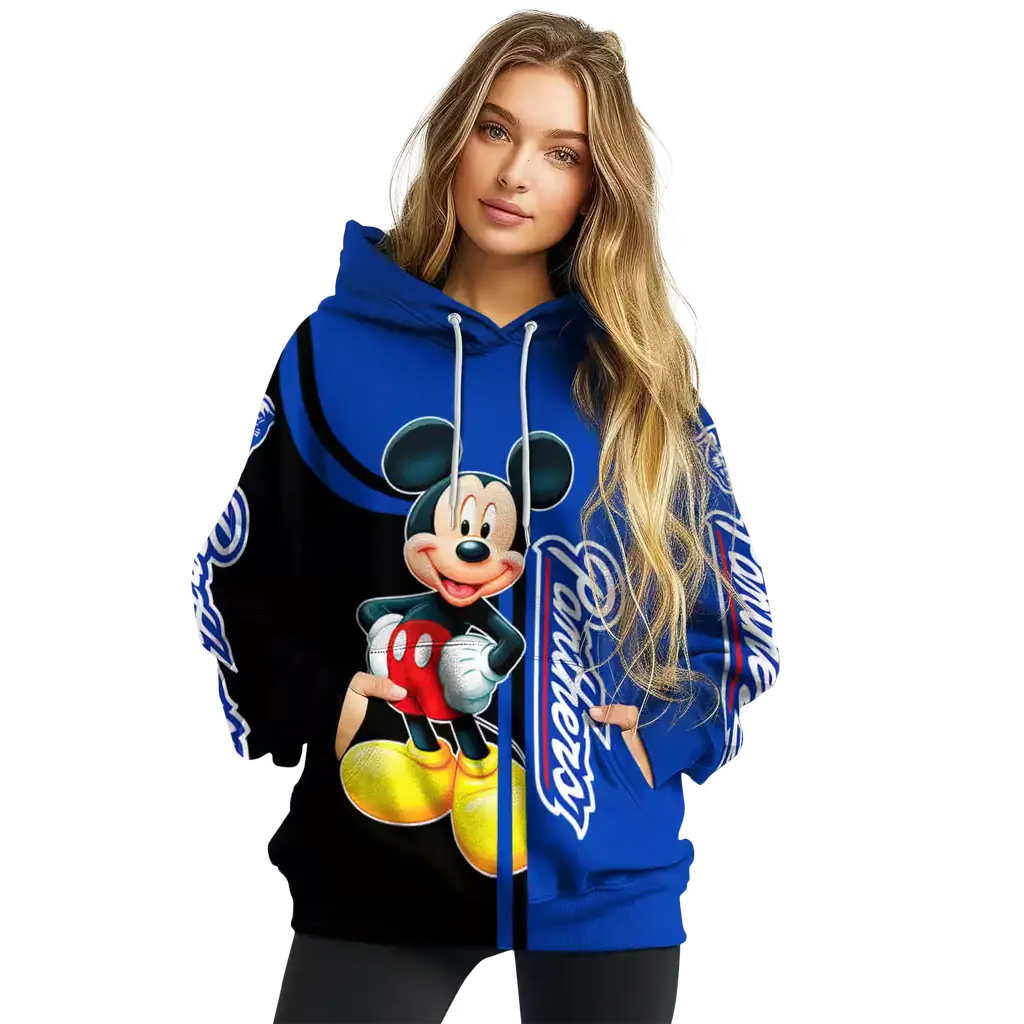 georgia state panthers mickey mouse blue black hoodie high quality georgia state panthers mickey mouse blue black hoodie high quality