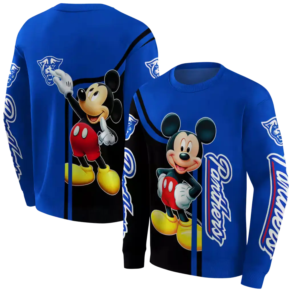georgia state panthers mickey mouse blue black hoodie premium grade georgia state panthers mickey mouse blue black hoodie premium grade