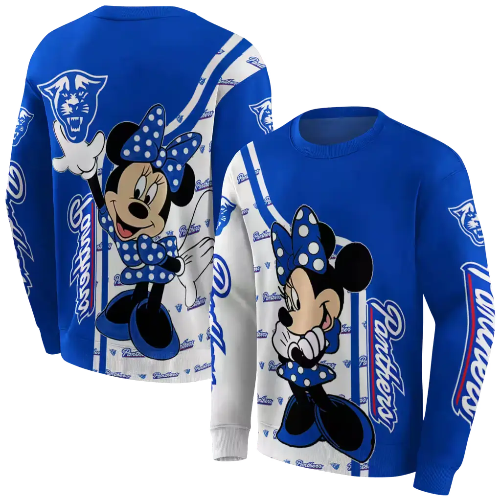 georgia state panthers minnie mouse blue hoodie premium grade georgia state panthers minnie mouse blue hoodie premium grade