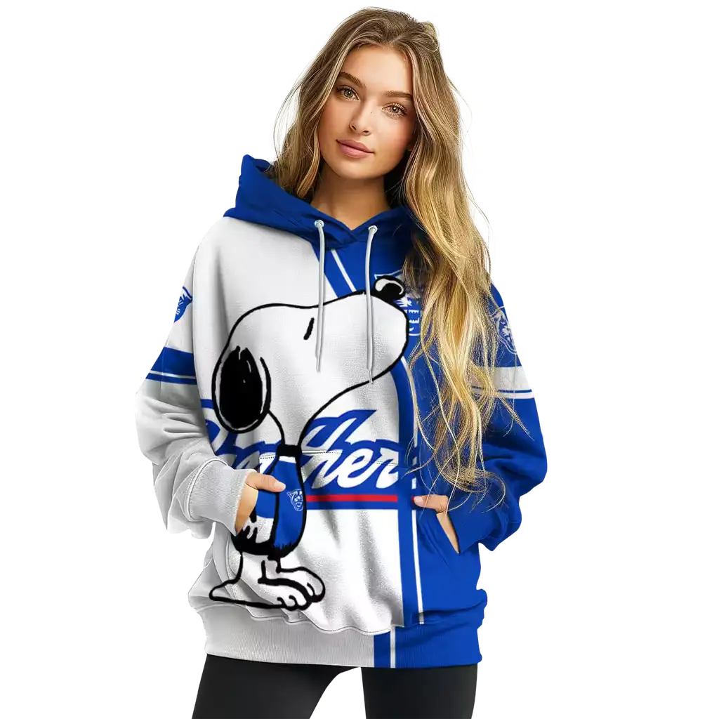 georgia state panthers playful snoopy blue hoodie high quality georgia state panthers playful snoopy blue hoodie high quality