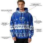 georgia state panthers reindeer motif blue hoodie best selling