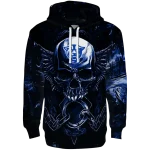 georgia state panthers skull artwork blue black hoodie best selling