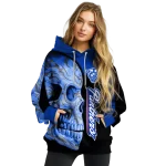 georgia state panthers skull motif blue black hoodie best selling