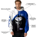 georgia state panthers skull punisher white black hoodie best selling