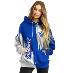 georgia state panthers splatter effect blue hoodie best selling