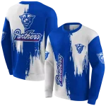 georgia state panthers splatter effect blue hoodie best selling
