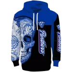 georgia state panthers sugar skull blue black hoodie best selling