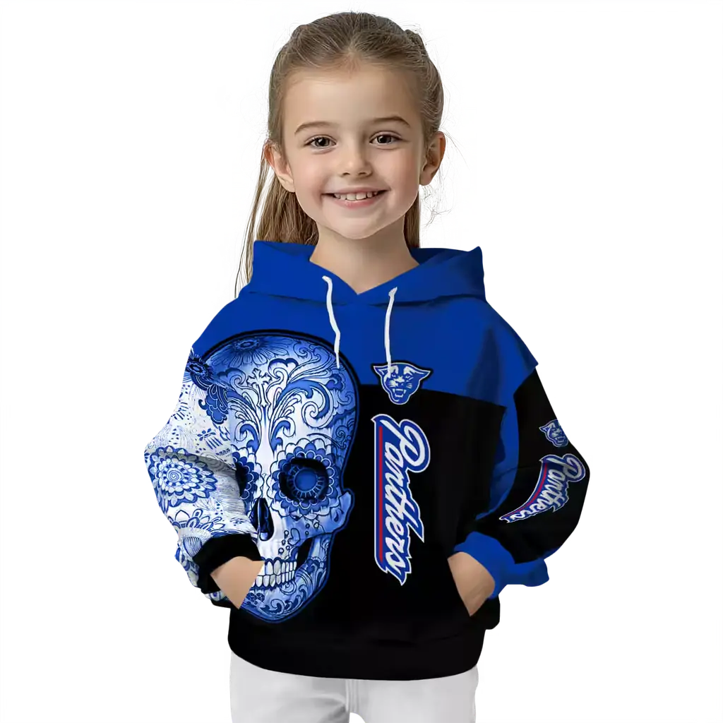 georgia state panthers sugar skull blue black hoodie top rated georgia state panthers sugar skull blue black hoodie top rated