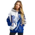 georgia state panthers triangular pattern blue white hoodie best selling