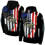 georgia tech yellow jackets american pride black hoodie best selling