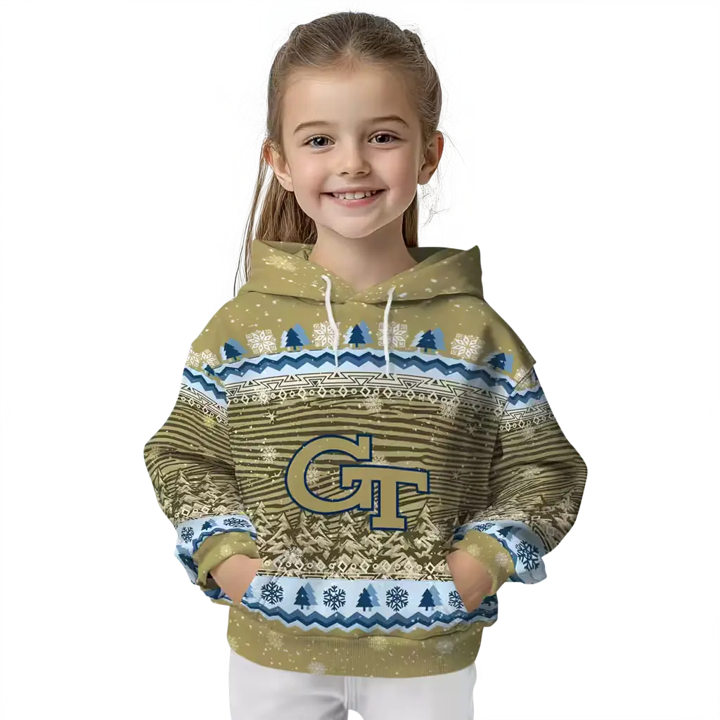 georgia tech yellow jackets christmas trees gold hoodie top rated georgia tech yellow jackets christmas trees gold hoodie top rated