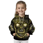 georgia tech yellow jackets demonic skull gold black hoodie best selling