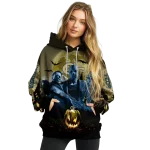 georgia tech yellow jackets halloween vibes gold black hoodie best selling