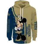 georgia tech yellow jackets minnie mouse gold hoodie best selling