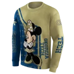 georgia tech yellow jackets minnie mouse gold hoodie best selling