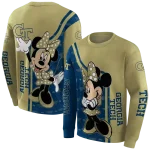 georgia tech yellow jackets minnie mouse gold hoodie best selling