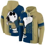 georgia tech yellow jackets playful snoopy gold hoodie best selling