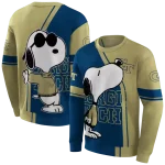 georgia tech yellow jackets playful snoopy gold hoodie best selling