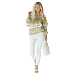 georgia tech yellow jackets reindeer motif gold hoodie best selling