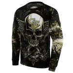 georgia tech yellow jackets skull artwork gold black hoodie best selling