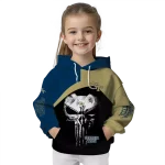 georgia tech yellow jackets skull punisher blue black hoodie best selling